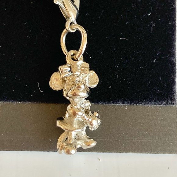 Vintage Minnie Mouse 3D Charm Zipper Pull Backpack Purse Mickey Disneyana - Picture 4 of 10